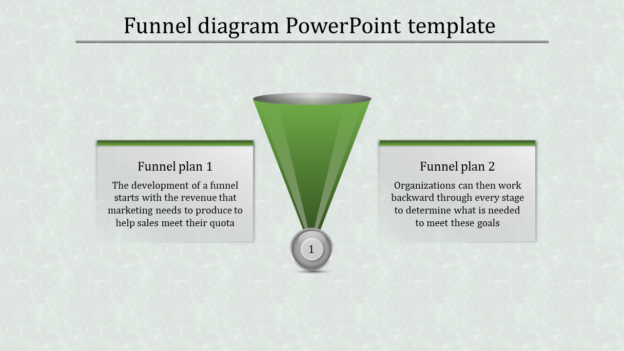 funnel diagram powerpoint template